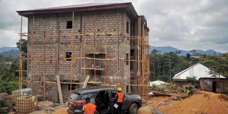 rmc btp construction site in cameroon